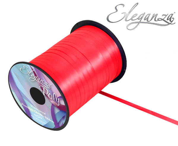 Eleganza Ribbon Red 5mm x 500yds