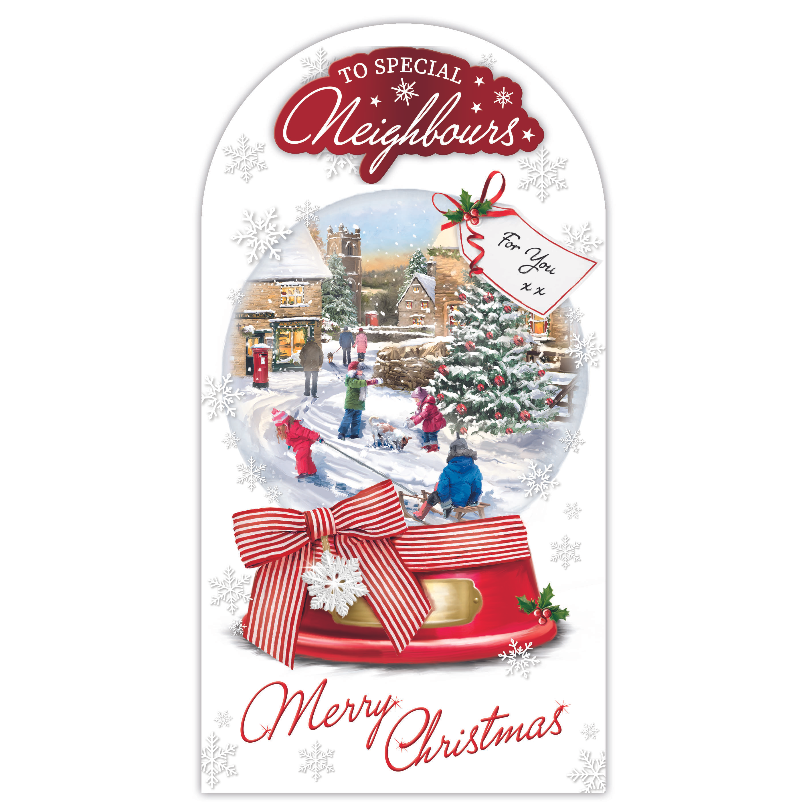 Prelude 6 Pack Cards C55 Christmas Neighbours
