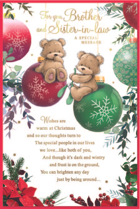 Simon Elvin C75 Christmas Brother & SIL 6pk