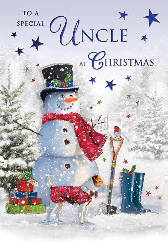 Regal 6 Pack C75 Cards Christmas Uncle