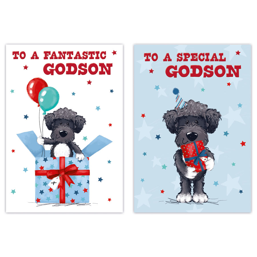 Poppyhill C50 Birthday Godson 12pk