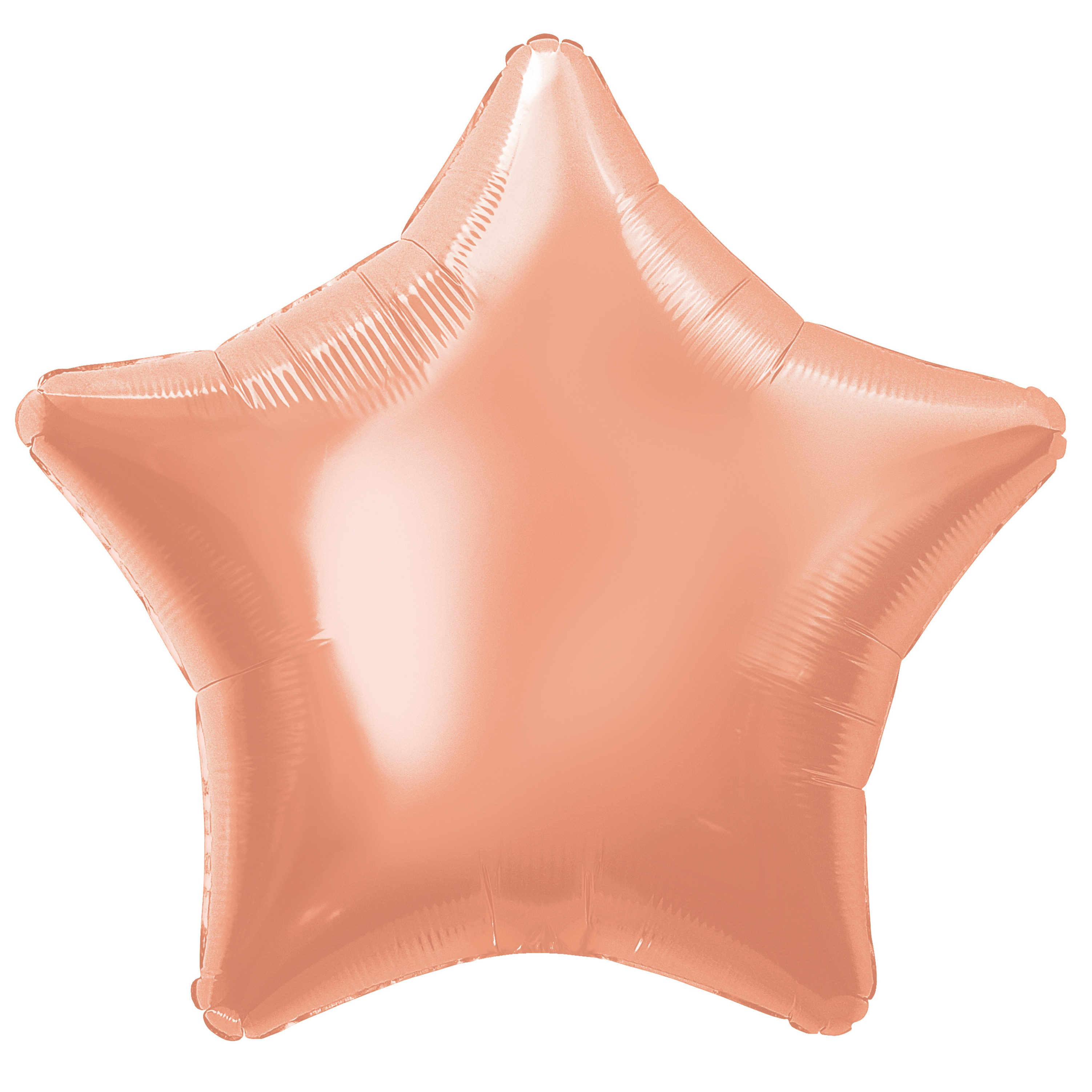 Unique Foil Balloon Rose Gold Star 20