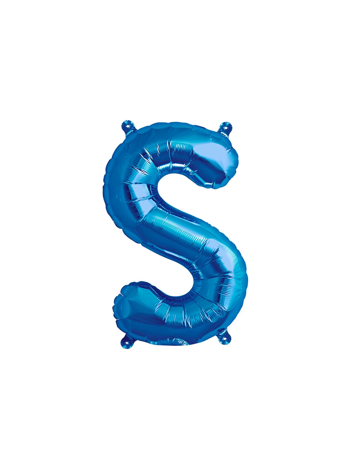 Northstar Foil Balloon Blue 16" Letter S