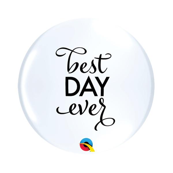 Qualatex Best Day Ever 11" Latex Balloons 25pk