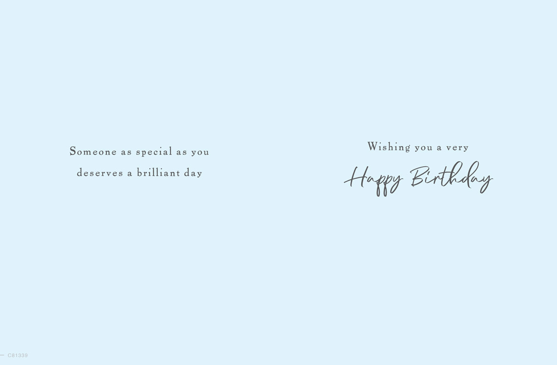 Regal 6 Pack Cards 8x6 Birthday Open