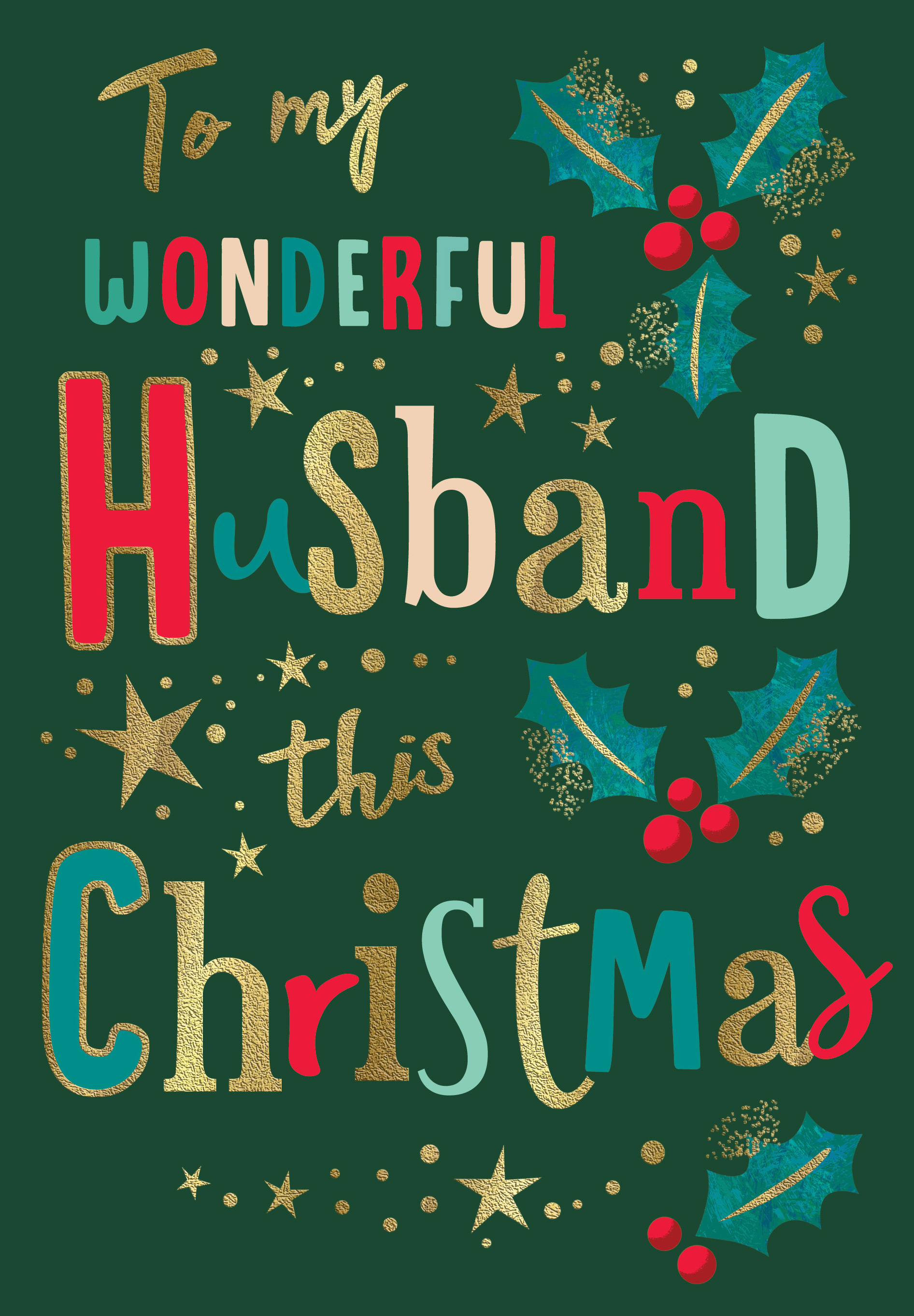 Regal 6 Pack C75 Cards Christmas Husband