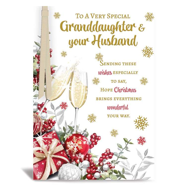 Prelude C50 Christmas Granddaughter & Husband 6pk
