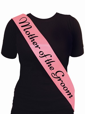 Henbrandt Deluxe Sash Mother Of The Groom Pink