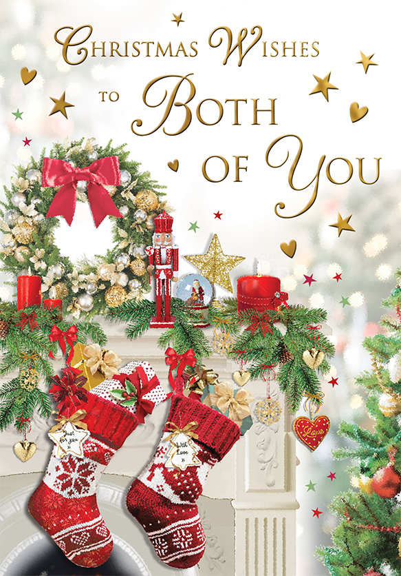 Regal 6 Pack C75 Cards Christmas Both Of You