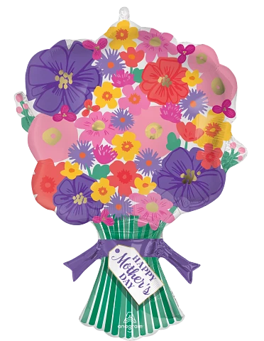 Anagram Mother's Day Bouquet 30" Foil Balloon