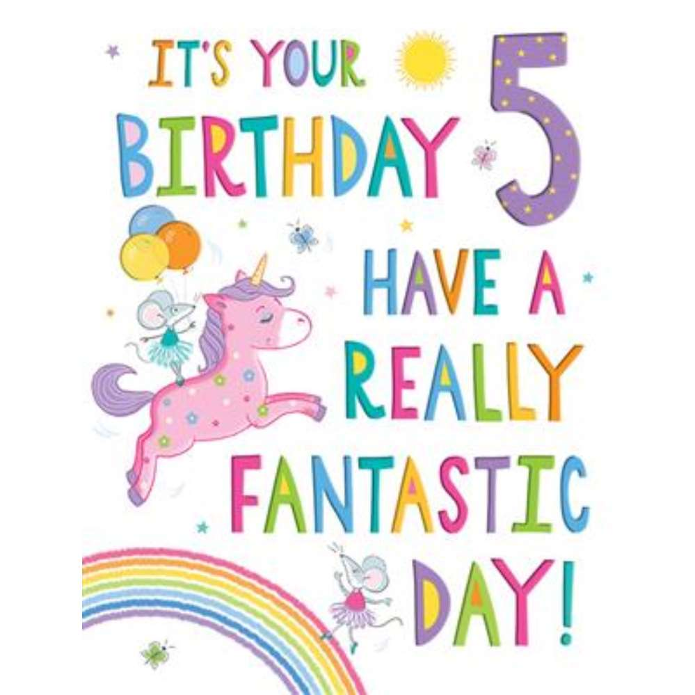 Regal C75 Birthday Age 5 6pk