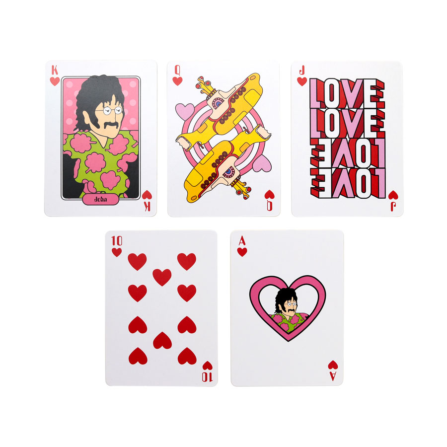 Playing Cards The Beatles Yellow Submarine