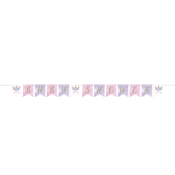 Special Products Banner Unicorn Baby Shower 2.1M