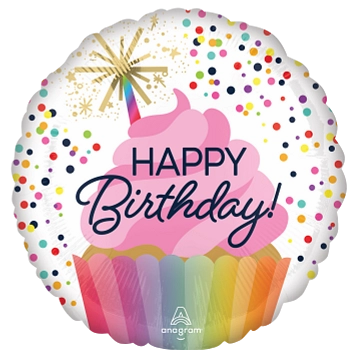 Anagram Confetti Sprinkles 18" Foil Balloon