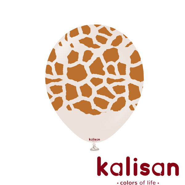 Kalisan Safari Giraffe White Sand 12" Latex 25pk