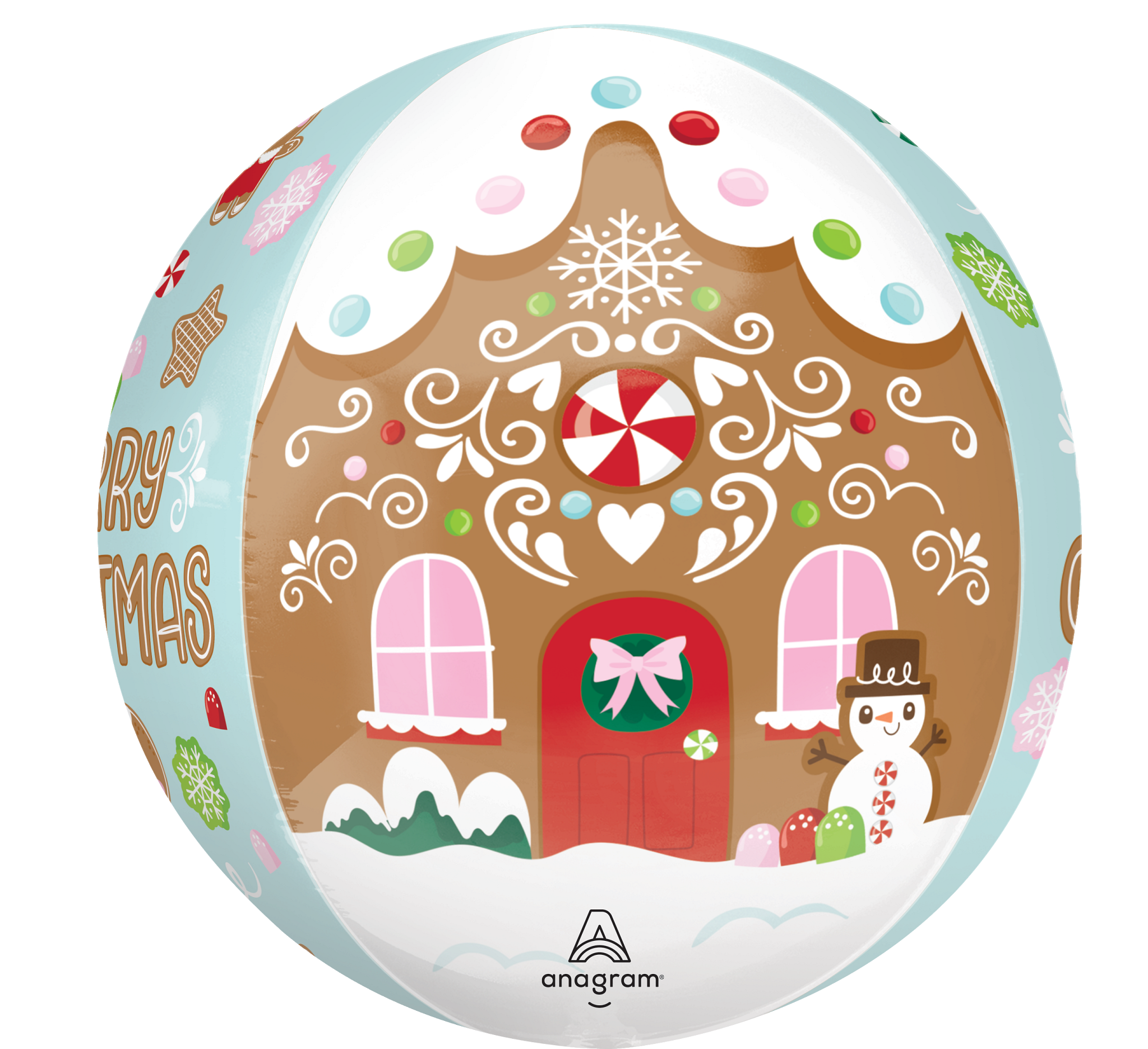 Anagram Foil Balloon Orbz Baking Spirits 16"
