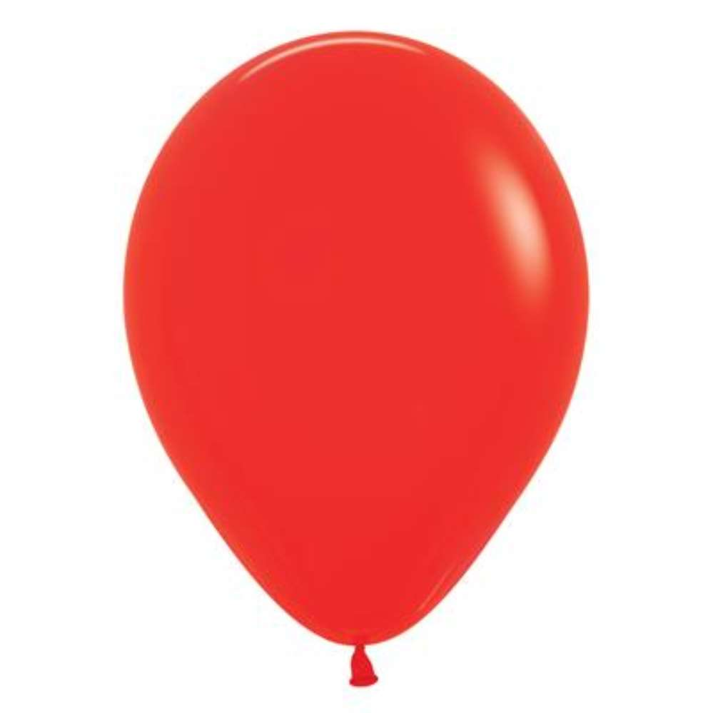 Sempertex Fashion Red 5" Latex Balloons 100pk