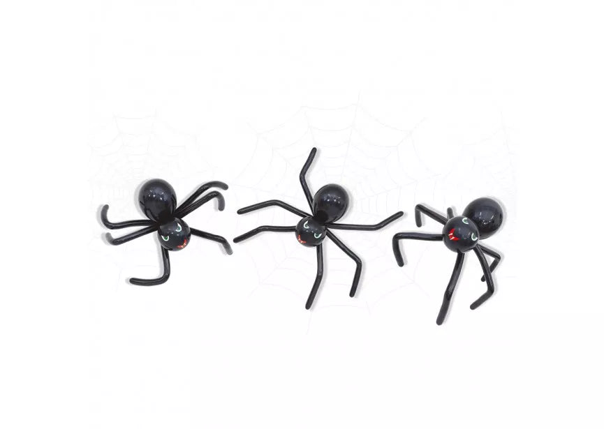 Sempertex latex garland kit with spooky spider decorations, 3 meters long, perfect for Halloween or spooky themed decor.