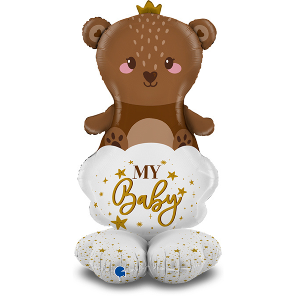 Grabo The Standups Sweet Bear 47" Foil Balloon