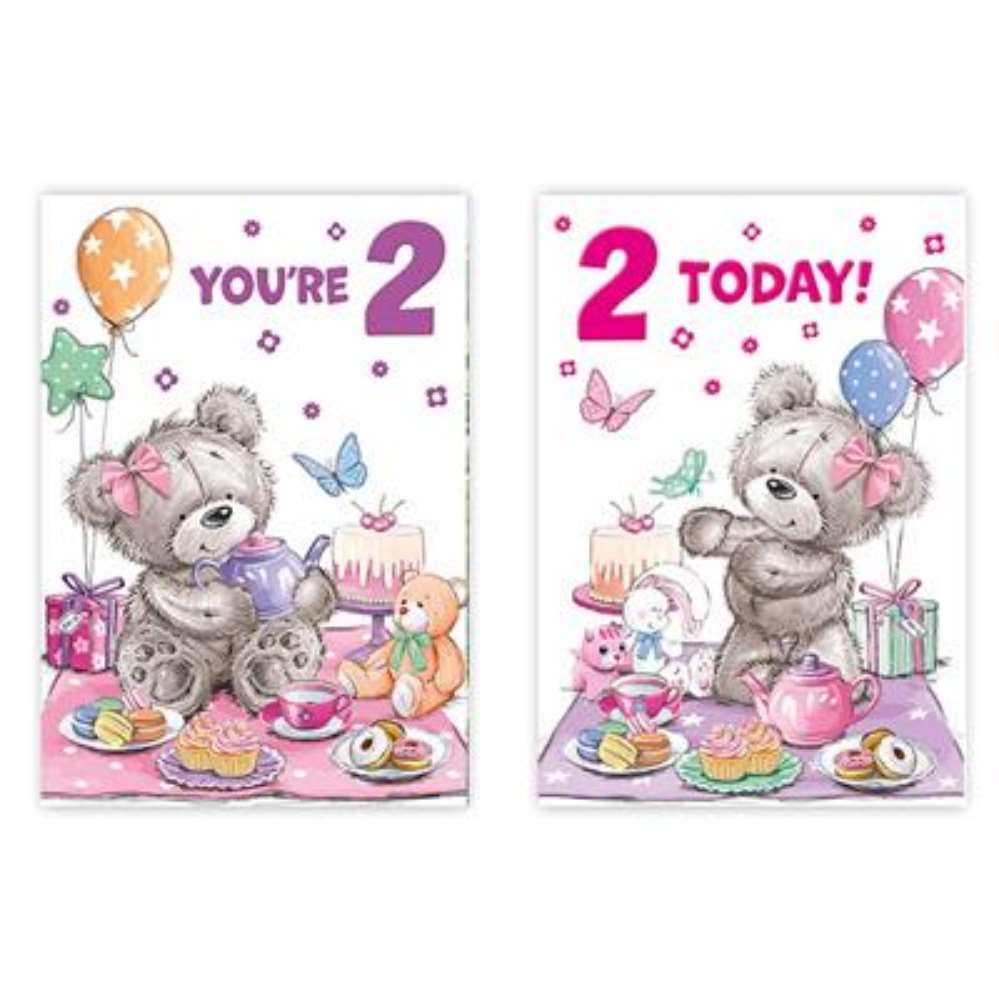 Poppyhill C50 Birthday Age 2 12pk