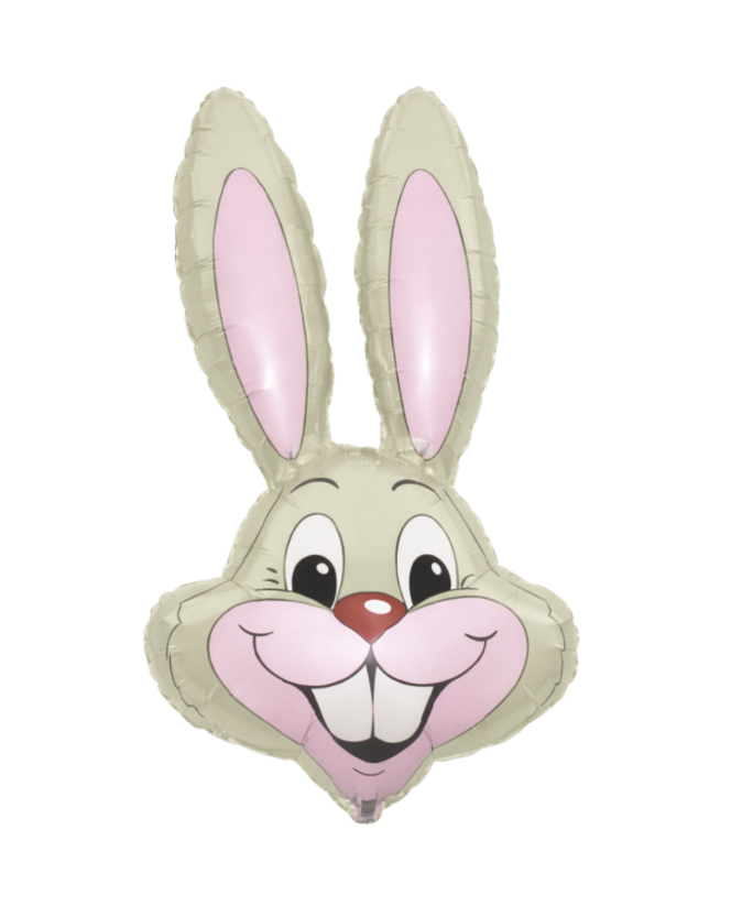 Flexmetal Rabbit Head Cream 35" Foil (Loose)