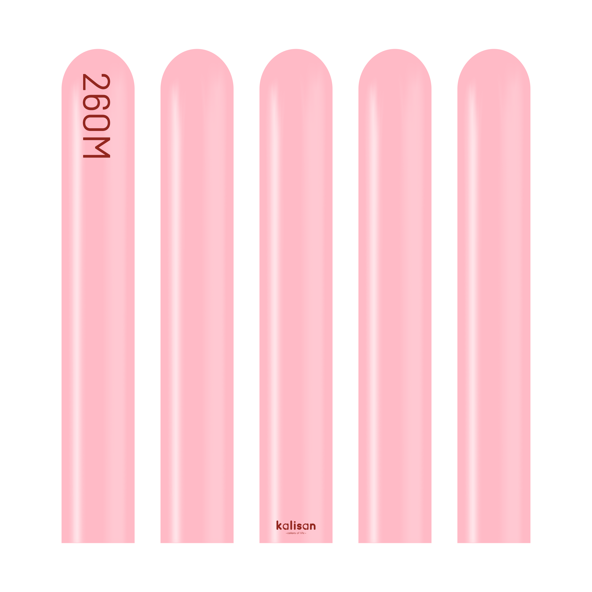Kalisan Flamingo Pink 260 Modelling Latex 100pk
