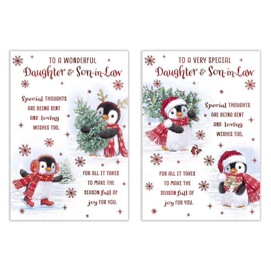 Poppyhill C50 Christmas Daughter & Son-In-Law 12pk