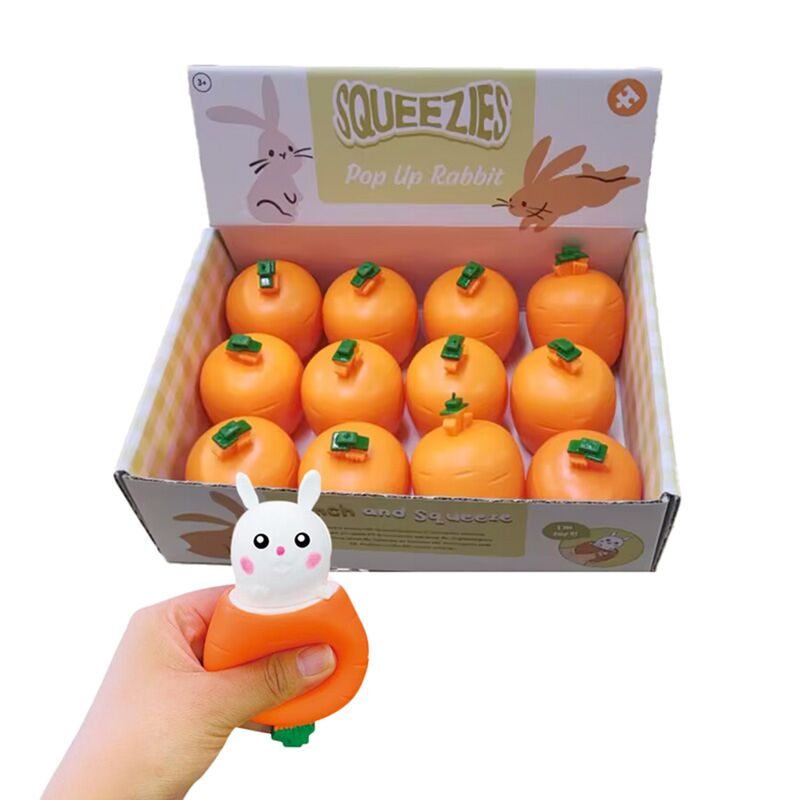 Puckator Pop Out Toy Rabbit & Carrot