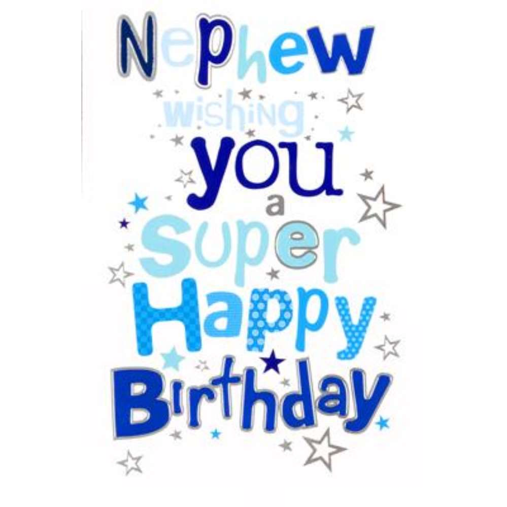 Simon Elvin C50 Birthday Nephew 6pk