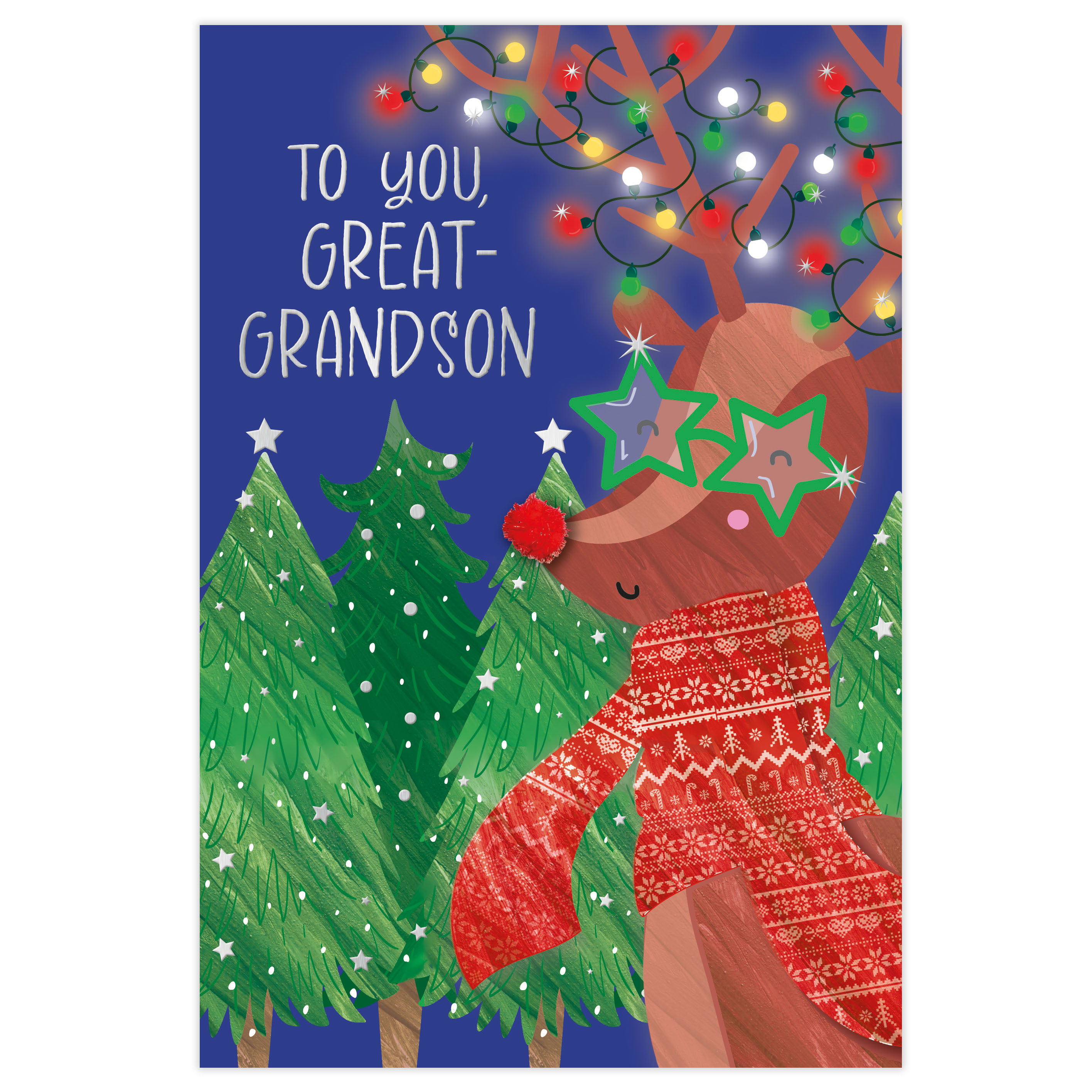 Prelude 6 Pack Cards C75 Christmas Great-Grandson