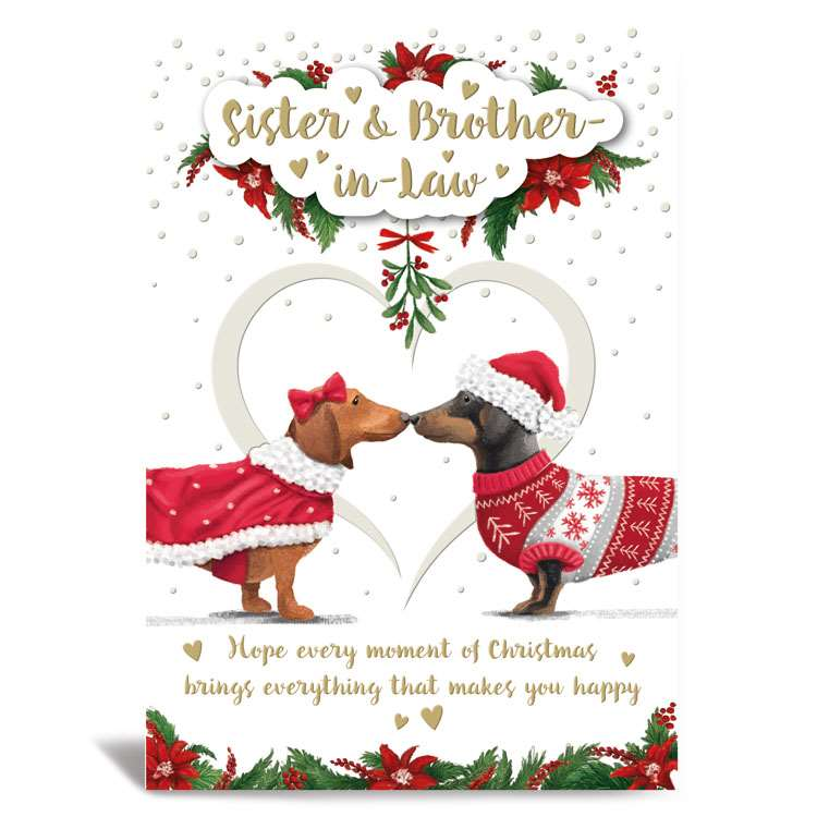 Prelude C50 Christmas Sister & Brother-In-Law 6pk