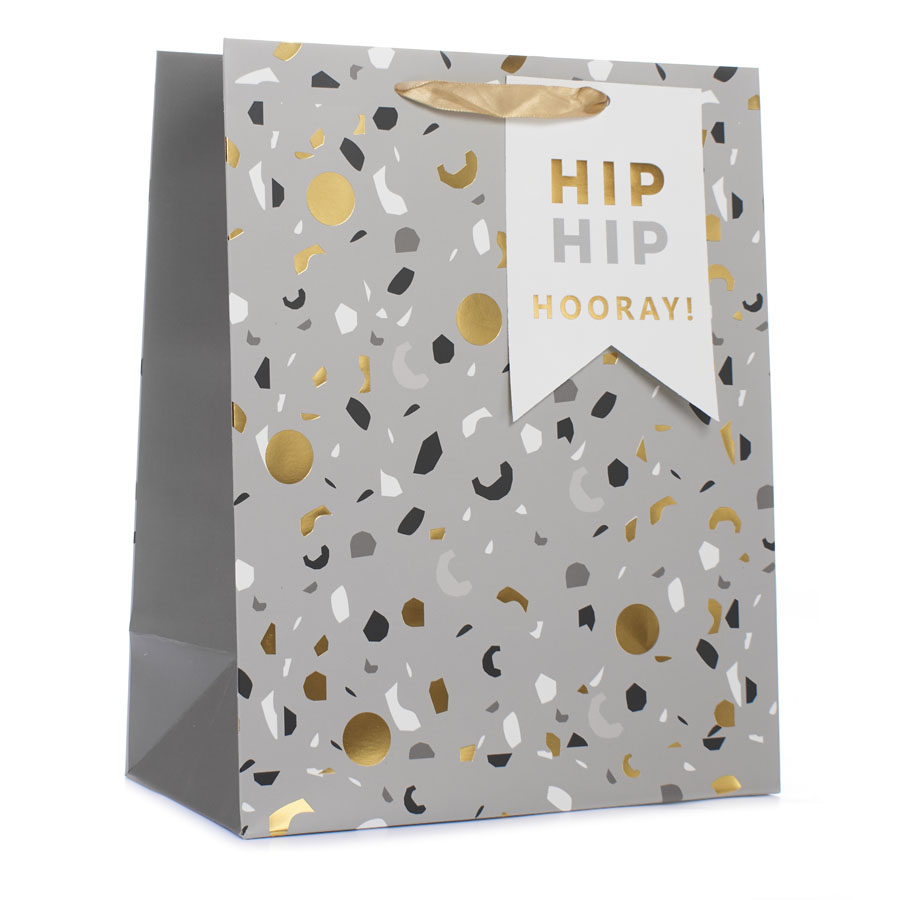 Tiger Feet Gift Bag Hip Hip Hooray Extra Large 6pk