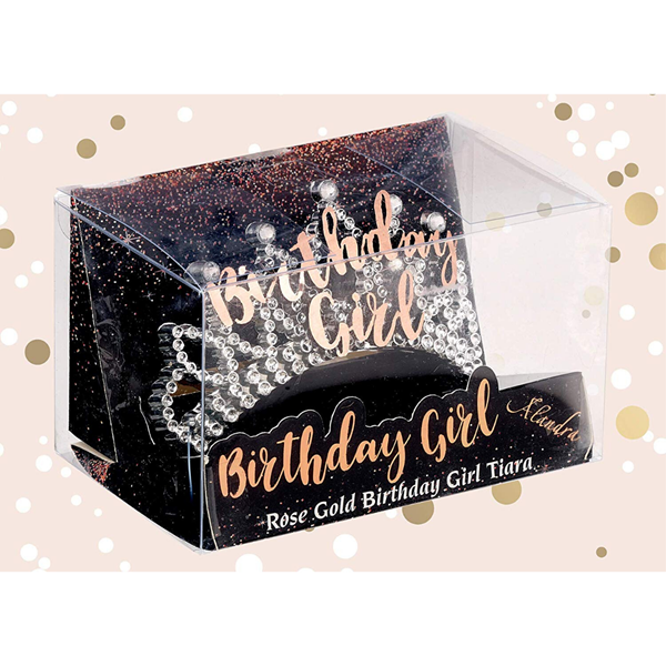 Alandra Tiara Birthday Girl Rose Gold