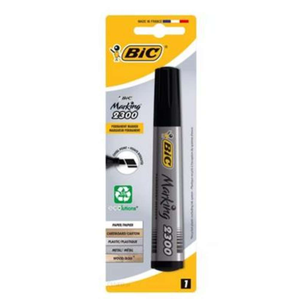 Bic Permanent Markers 2300 Chisel