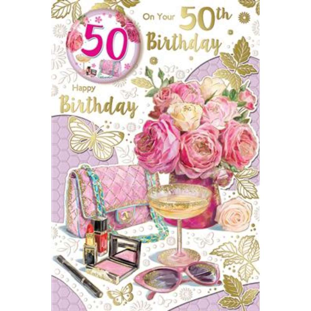 Xpress Yourself C75 Birthday Age 50 6pk