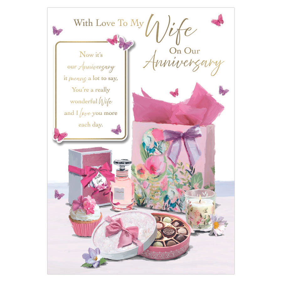 Prelude 6 Pack Cards C90 Anniversary Wife