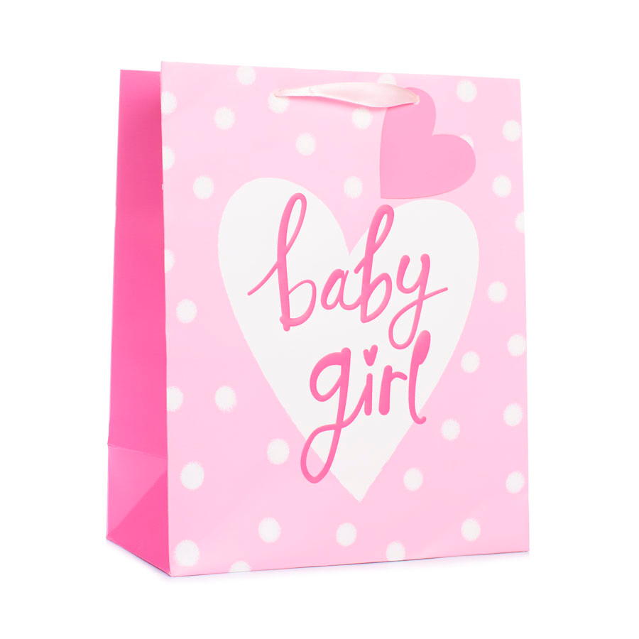 Tiger Feet 6 Pack Gift Bag Baby Girl Extra Large