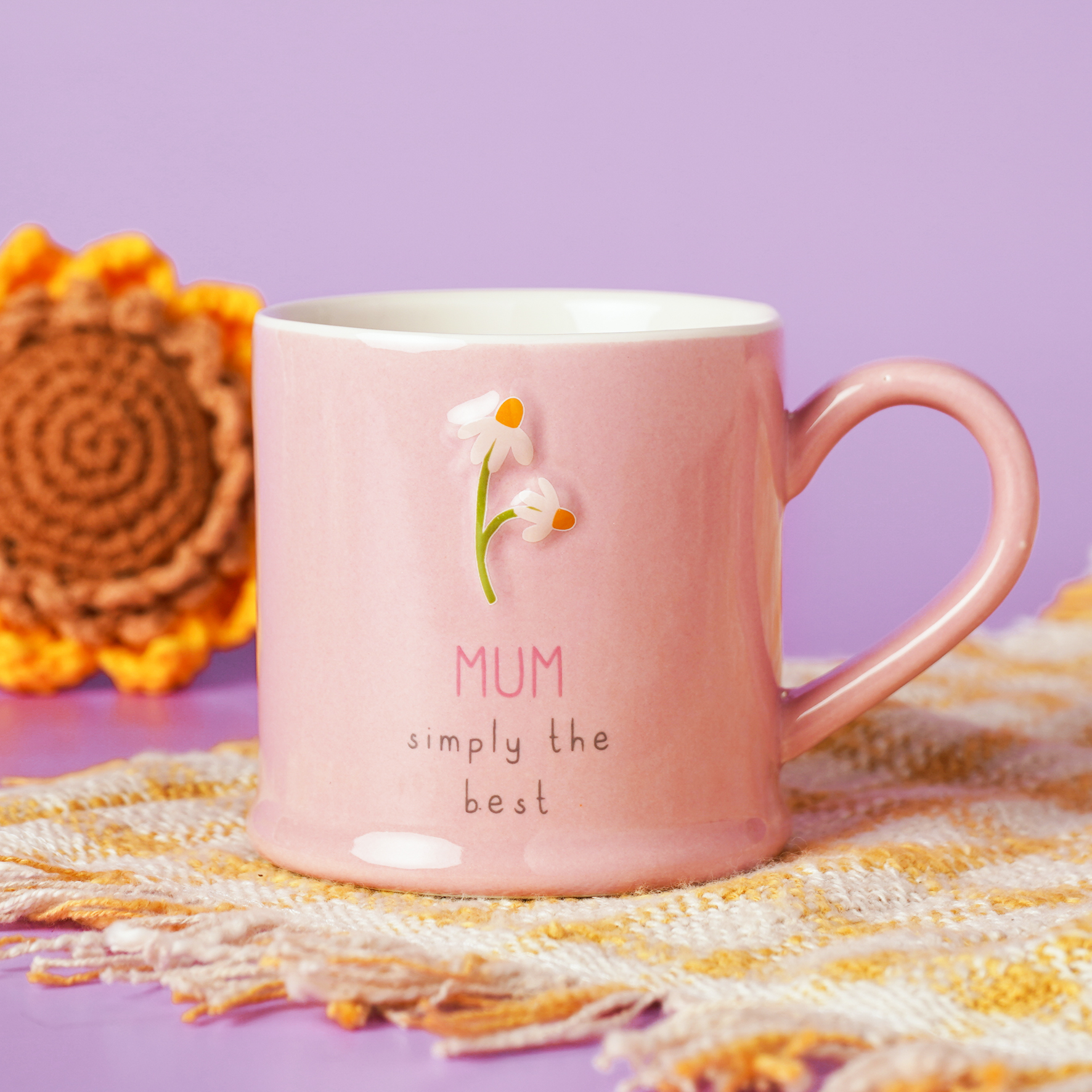 Widdop Love Life Mug Embossed Mum