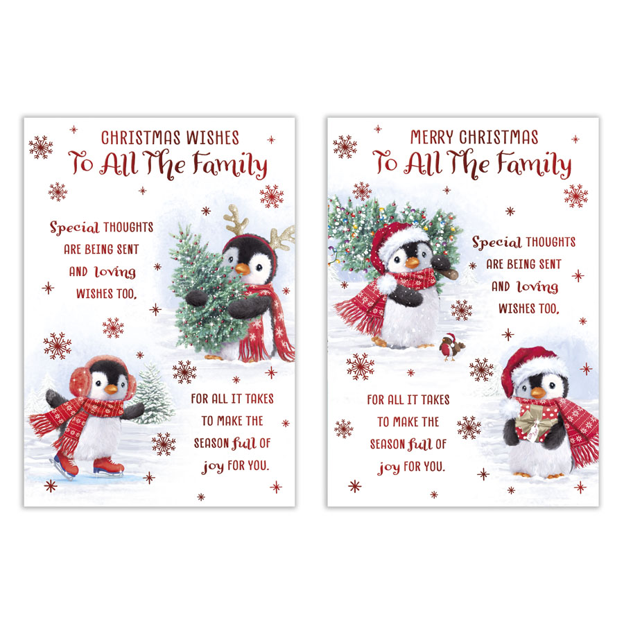 Poppyhill C50 Christmas All The Family 12pk