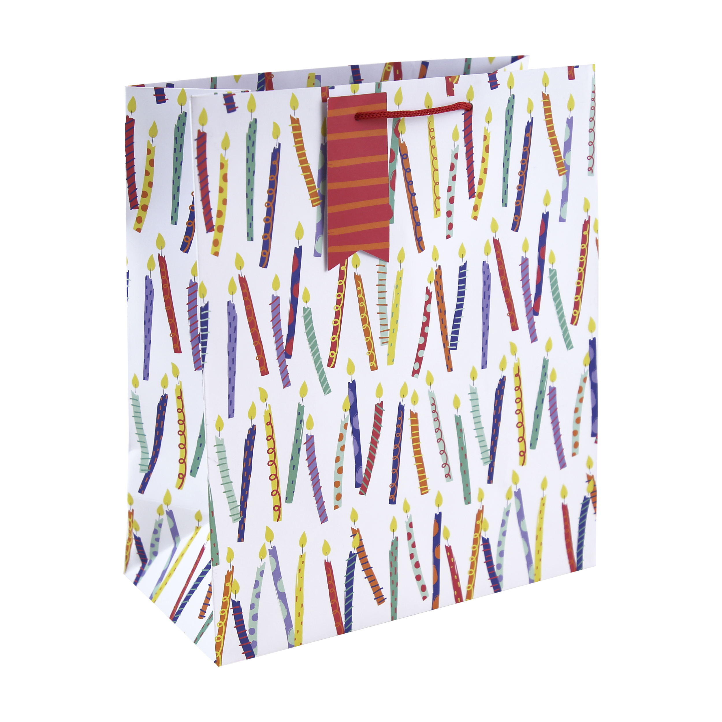 Candles Large Gift Bag 6pk