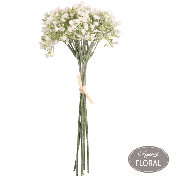 Eleganza White Gypsophilia Bunch 31cm Open Buds