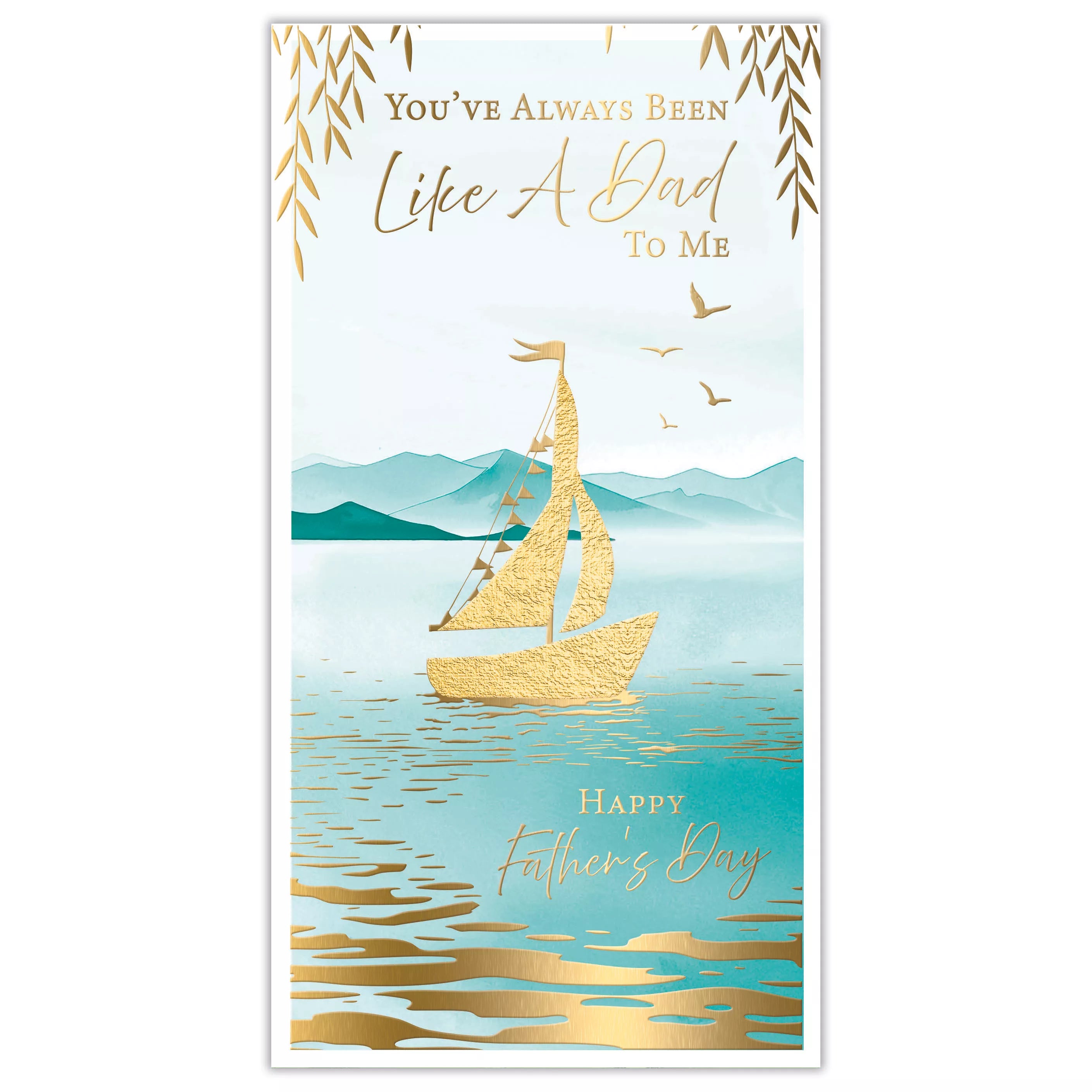 Prelude Father's Day like a Dad to Me greeting cards, 6-pack, featuring heartfelt designs for celebrating dads.