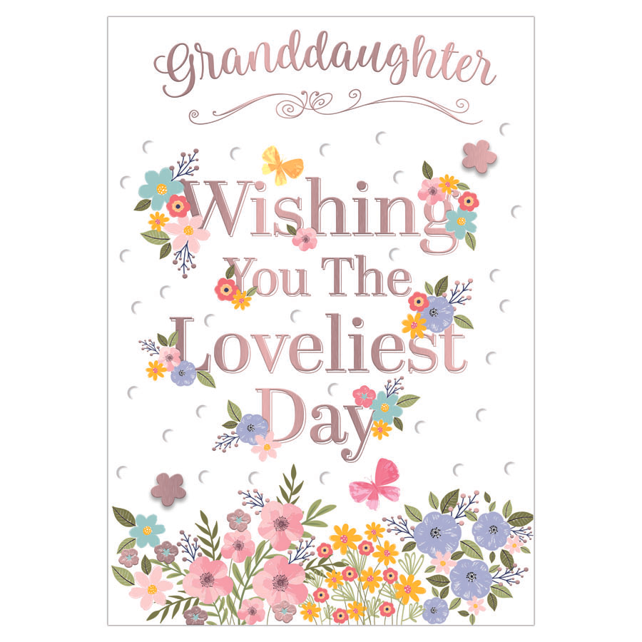 Prelude 6 Pack Cards C90 Birthday Granddaughter