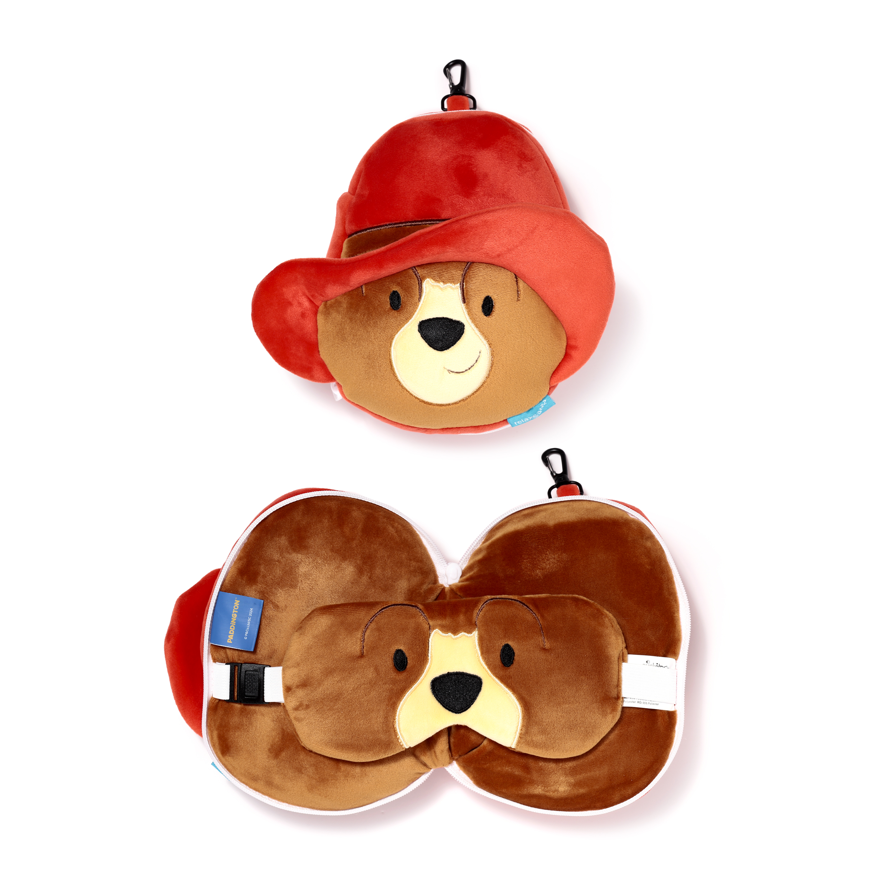 Paddington Travel Pillow And Eye Mask Relaxeazzz