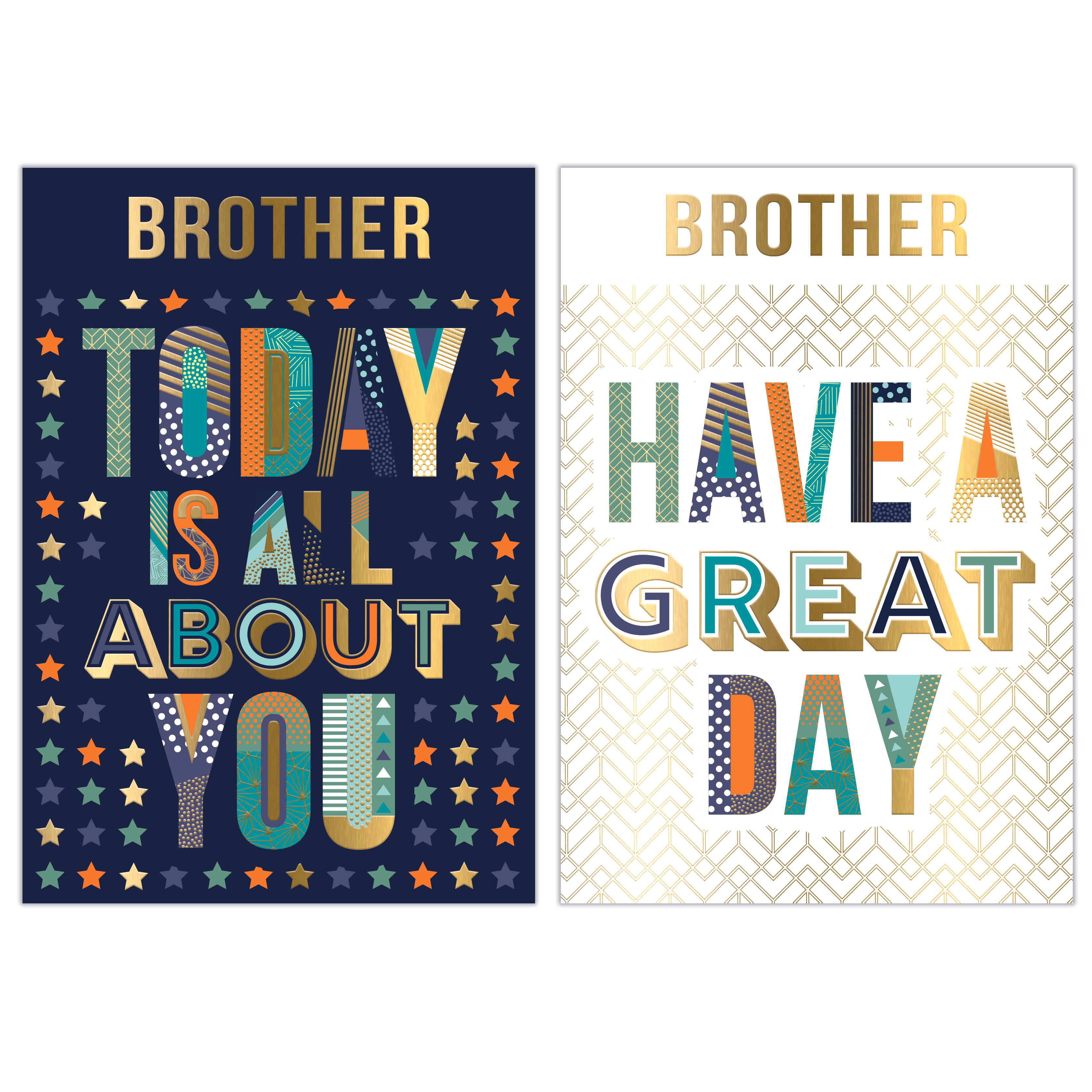 Poppyhill 12 Pack Cards C50 Birthday Brother