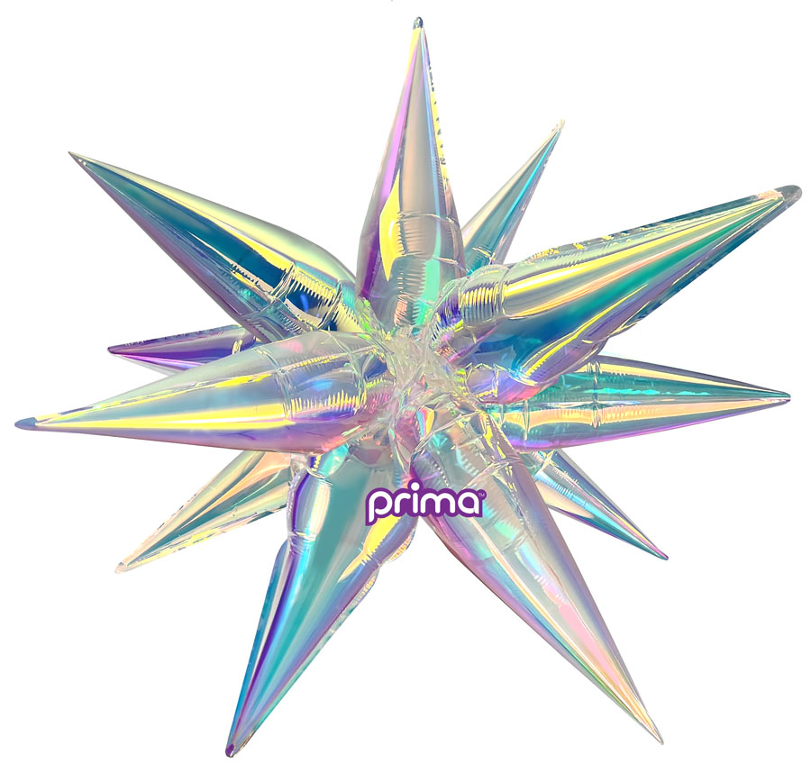 Foil Balloon 26" Primadescent Starburst