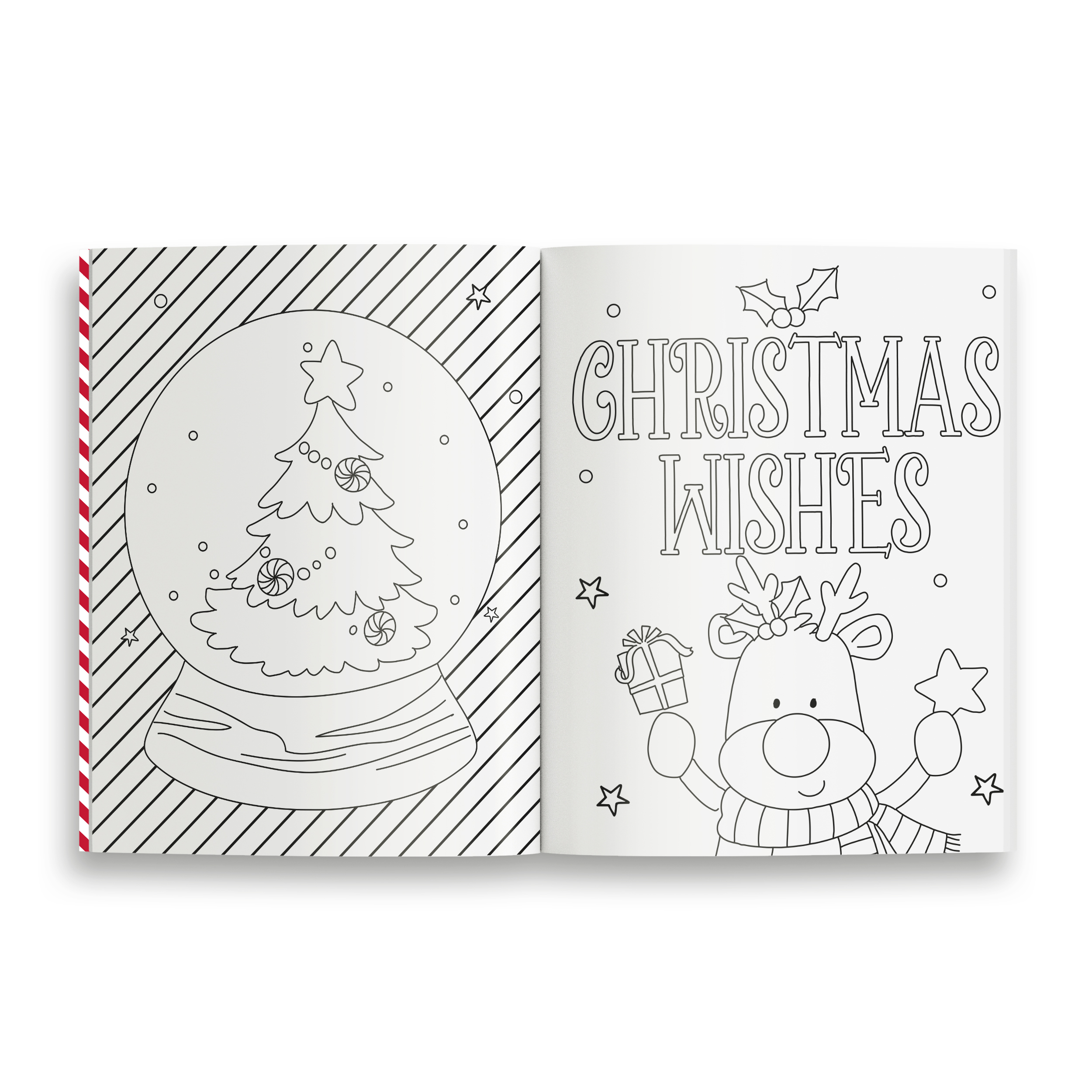 Eurowrap Colouring Book Christmas