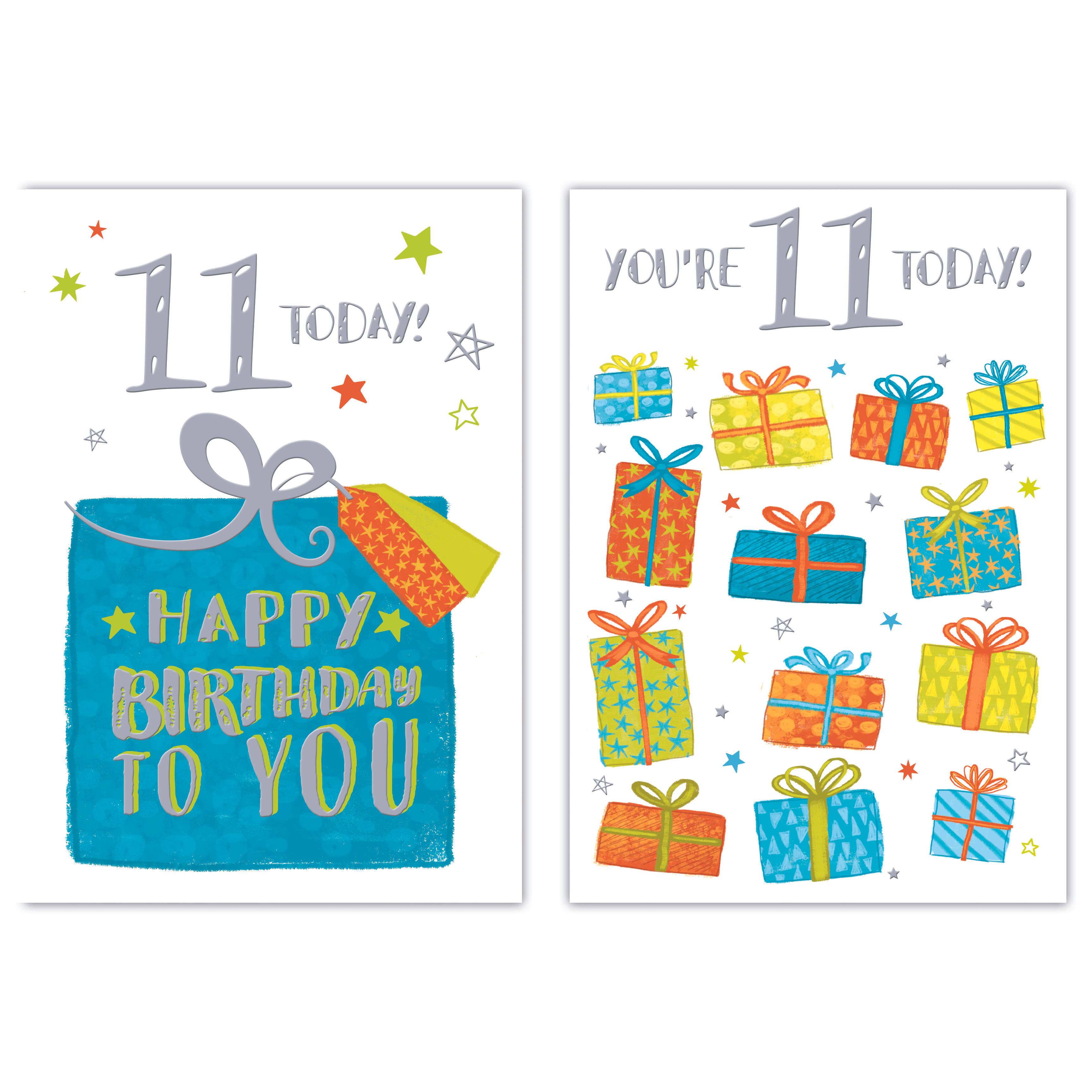 Poppyhill C50 Birthday Age 11 12pk