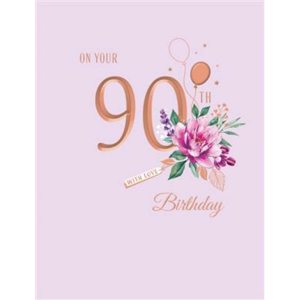 Regal 6 Pack Cards C50 Everyday Birthday Age 90