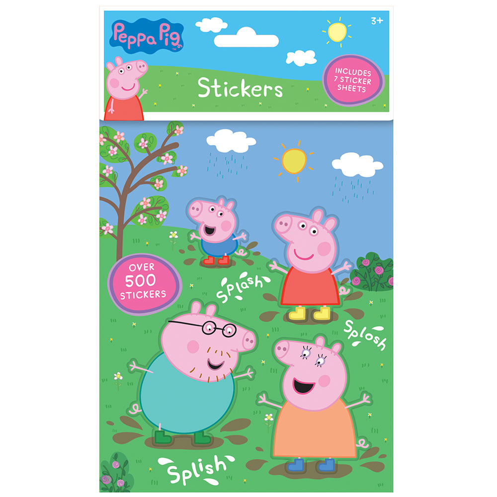 IG Design Group Sticker Book 500pcs Peppa Pig